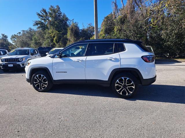 used 2022 Jeep Compass car, priced at $25,991