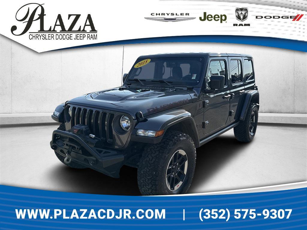 used 2018 Jeep Wrangler Unlimited car, priced at $34,641
