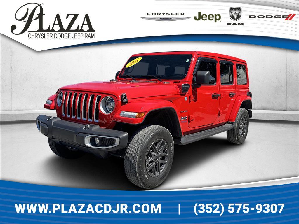 used 2021 Jeep Wrangler Unlimited 4xe car, priced at $29,991
