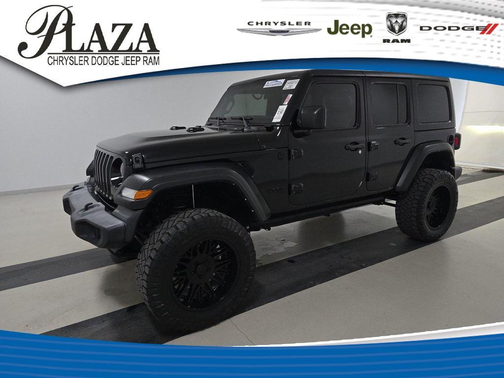 used 2021 Jeep Wrangler Unlimited car, priced at $29,991