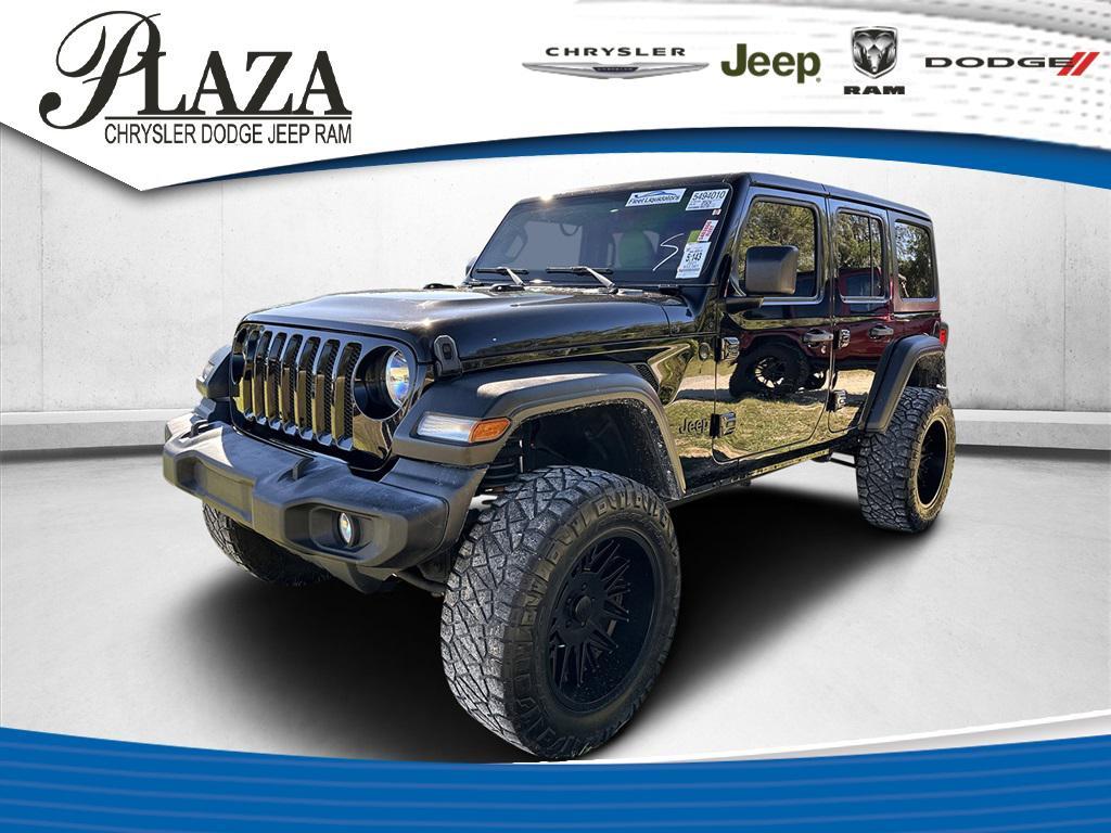 used 2021 Jeep Wrangler Unlimited car, priced at $29,991