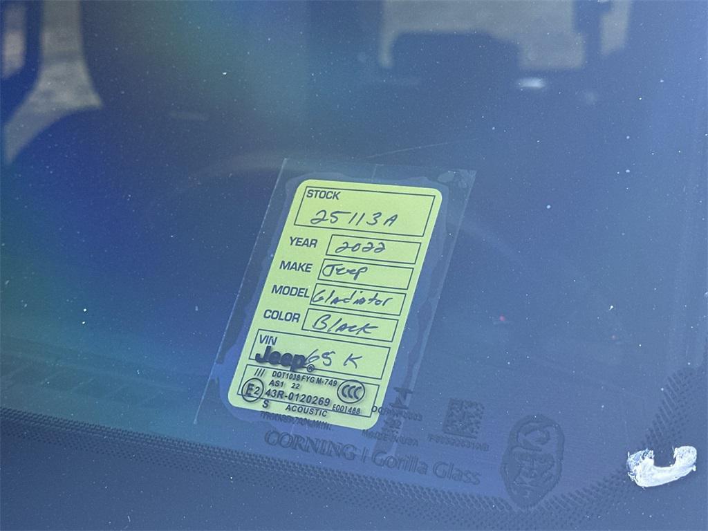 used 2022 Jeep Gladiator car, priced at $29,991