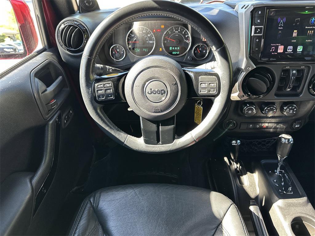 used 2013 Jeep Wrangler Unlimited car, priced at $24,991