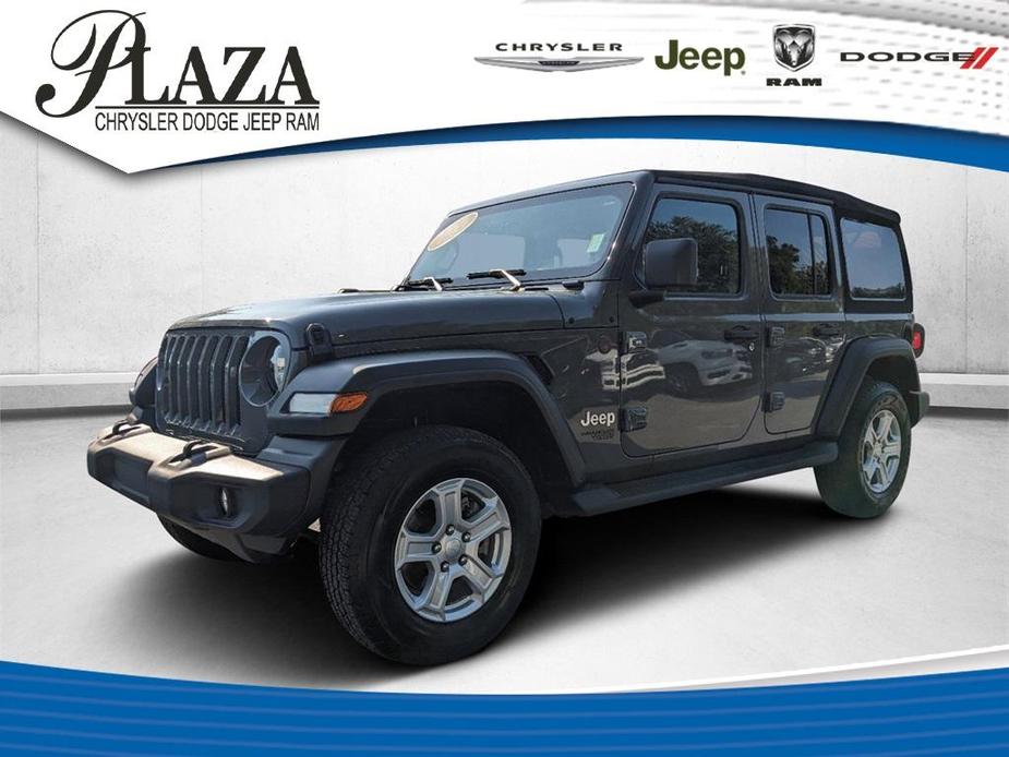 used 2020 Jeep Wrangler Unlimited car, priced at $29,791