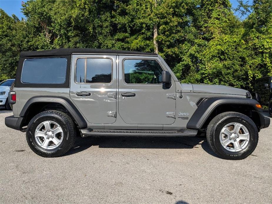 used 2020 Jeep Wrangler Unlimited car, priced at $29,791