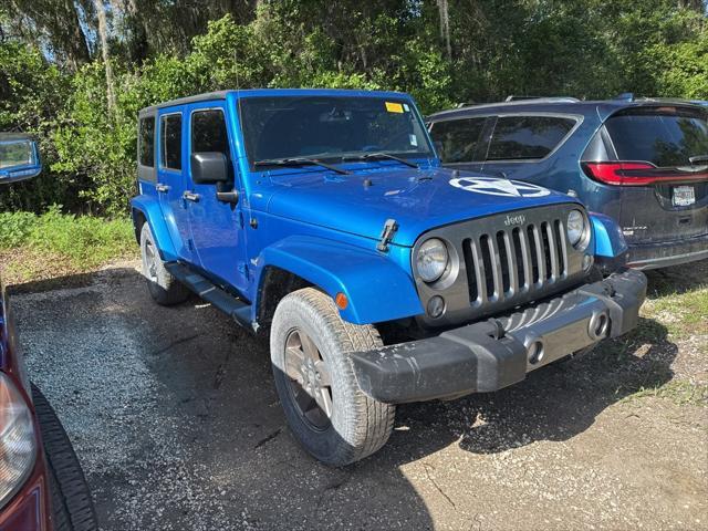used 2015 Jeep Wrangler Unlimited car, priced at $14,991