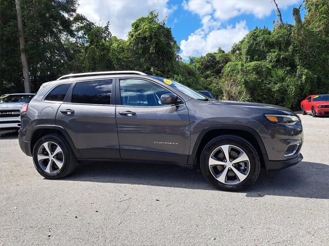 used 2021 Jeep Cherokee car, priced at $20,991