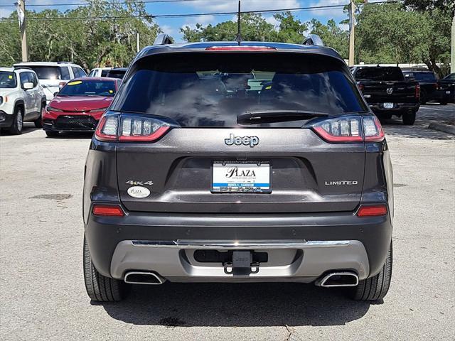 used 2021 Jeep Cherokee car, priced at $20,991