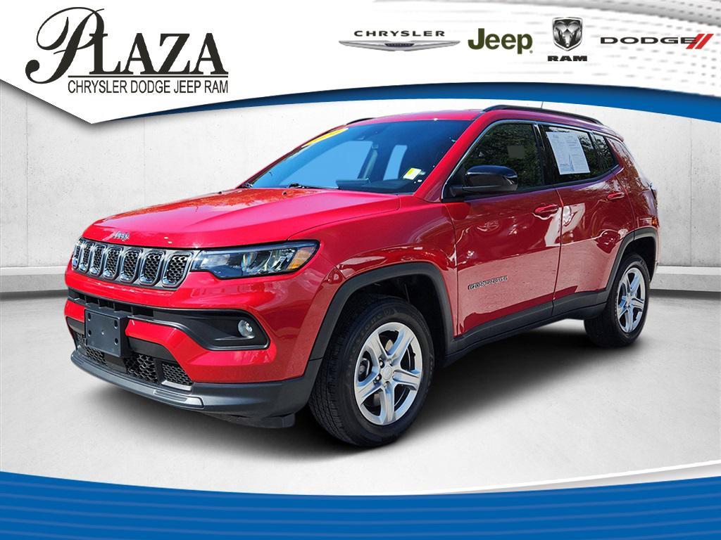 used 2024 Jeep Compass car, priced at $21,991