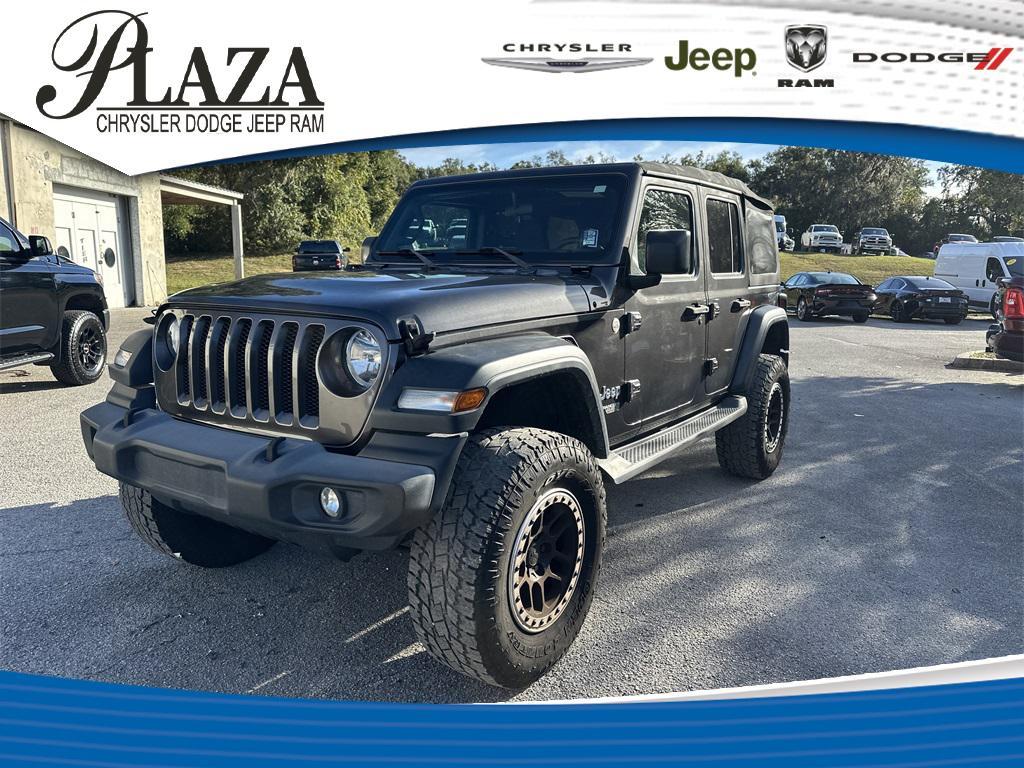 used 2020 Jeep Wrangler Unlimited car, priced at $23,991