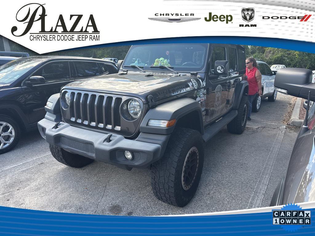 used 2020 Jeep Wrangler Unlimited car, priced at $23,991
