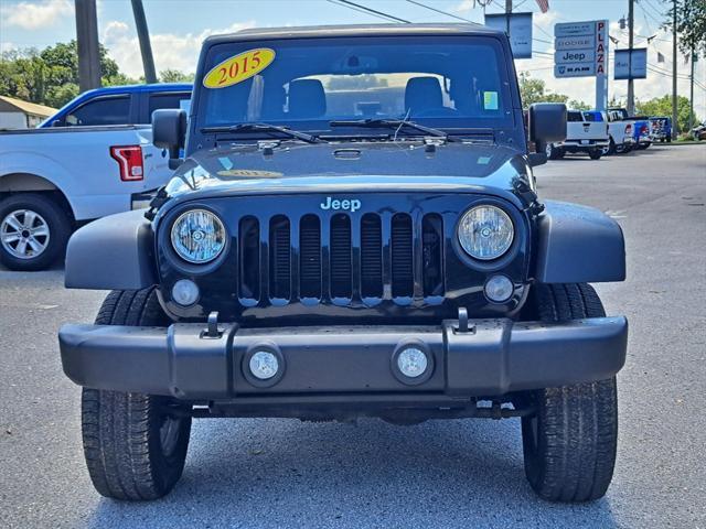 used 2015 Jeep Wrangler Unlimited car, priced at $19,991