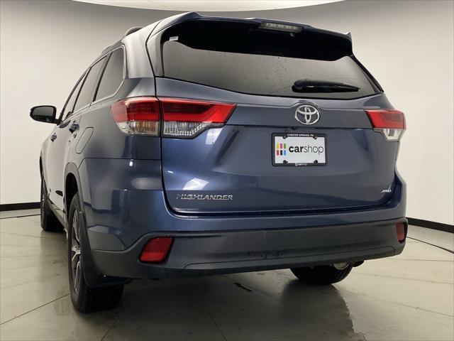 used 2019 Toyota Highlander car, priced at $25,349