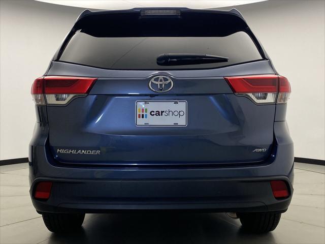 used 2019 Toyota Highlander car, priced at $25,949