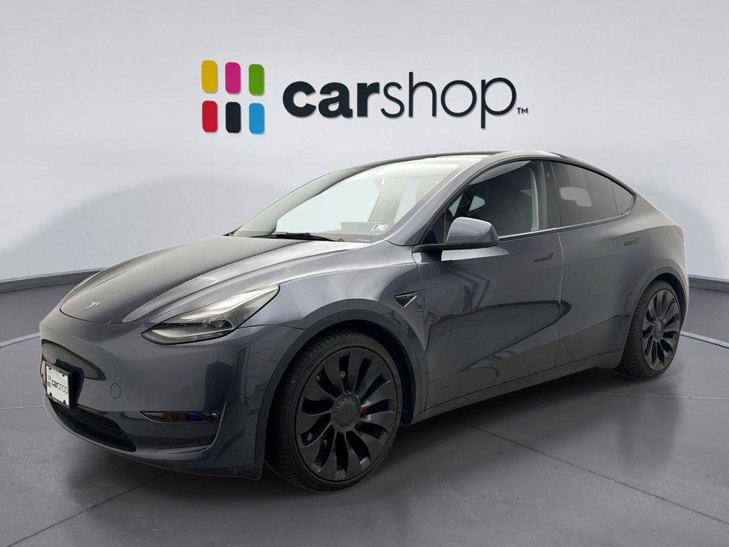 used 2022 Tesla Model Y car, priced at $29,000