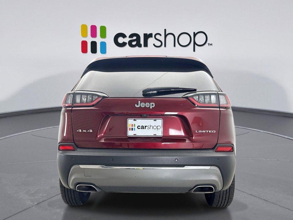 used 2021 Jeep Cherokee car, priced at $24,799