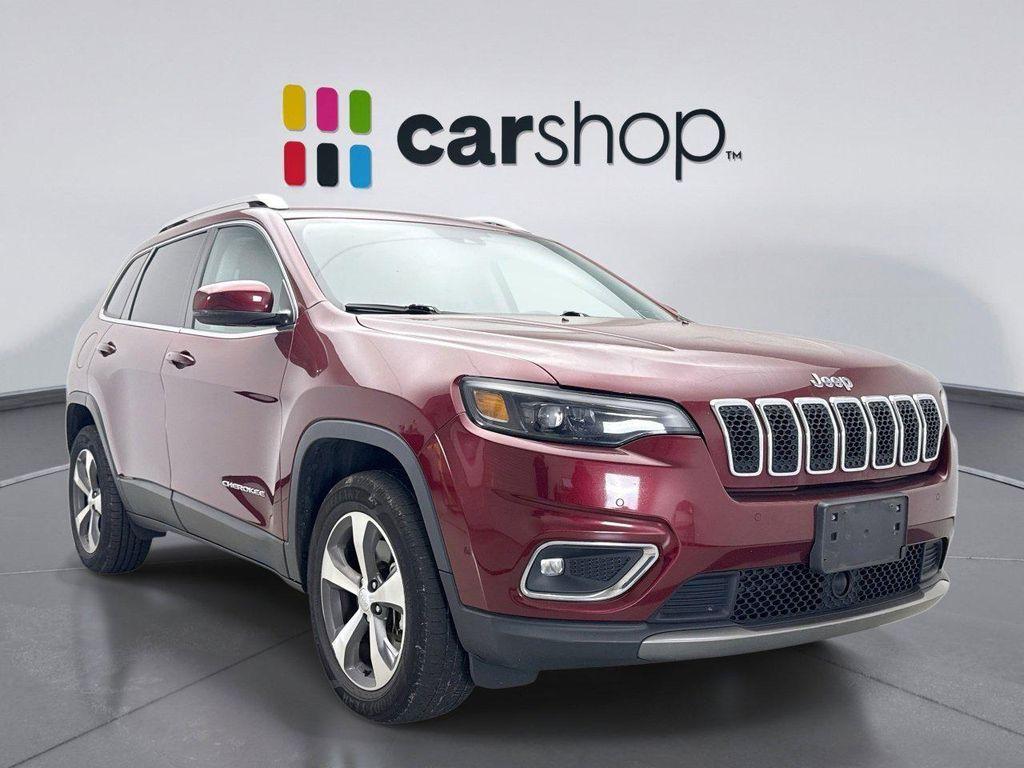 used 2021 Jeep Cherokee car, priced at $24,799