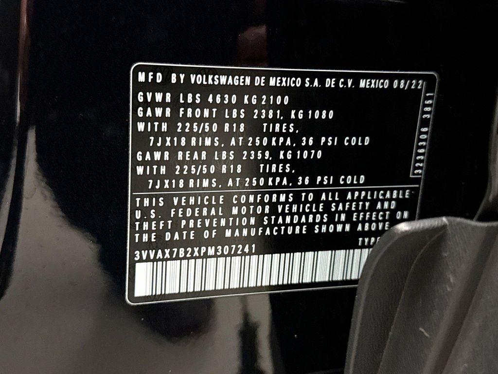 used 2023 Volkswagen Taos car, priced at $20,699