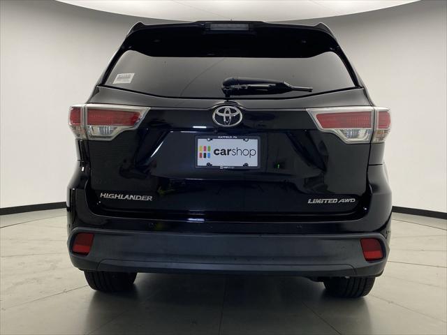 used 2016 Toyota Highlander car, priced at $19,148