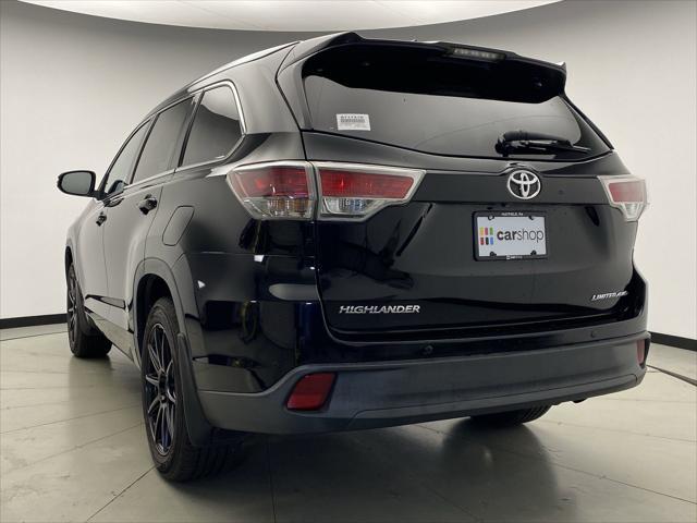 used 2016 Toyota Highlander car, priced at $19,148