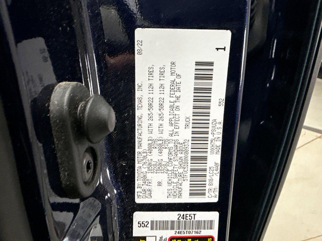 used 2022 Toyota Tundra Hybrid car, priced at $49,999