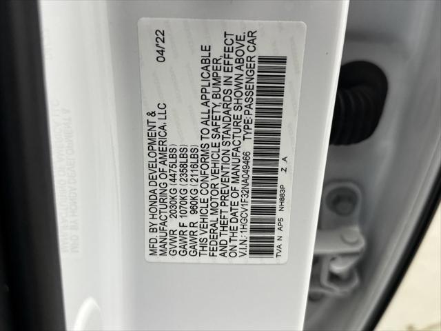used 2022 Honda Accord car, priced at $26,599