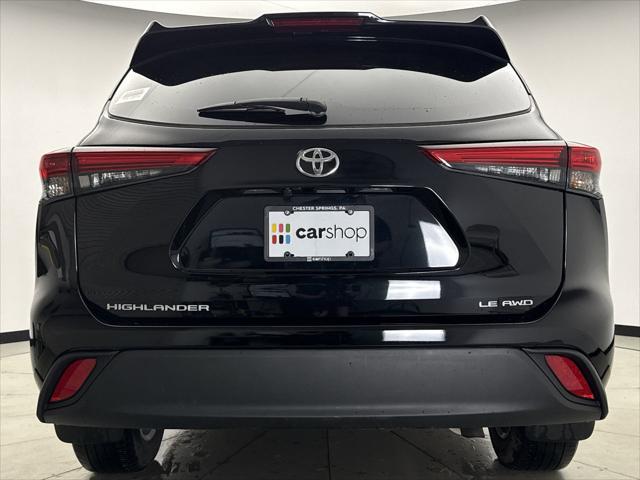 used 2022 Toyota Highlander car, priced at $33,799