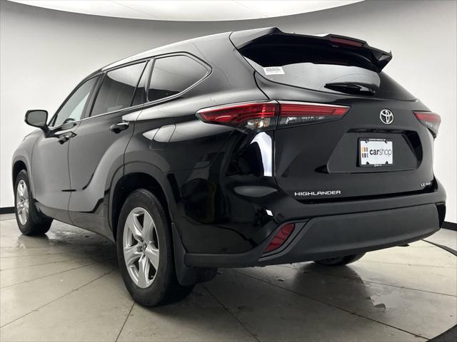 used 2022 Toyota Highlander car, priced at $33,799