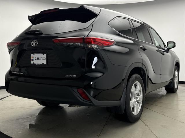 used 2022 Toyota Highlander car, priced at $33,799