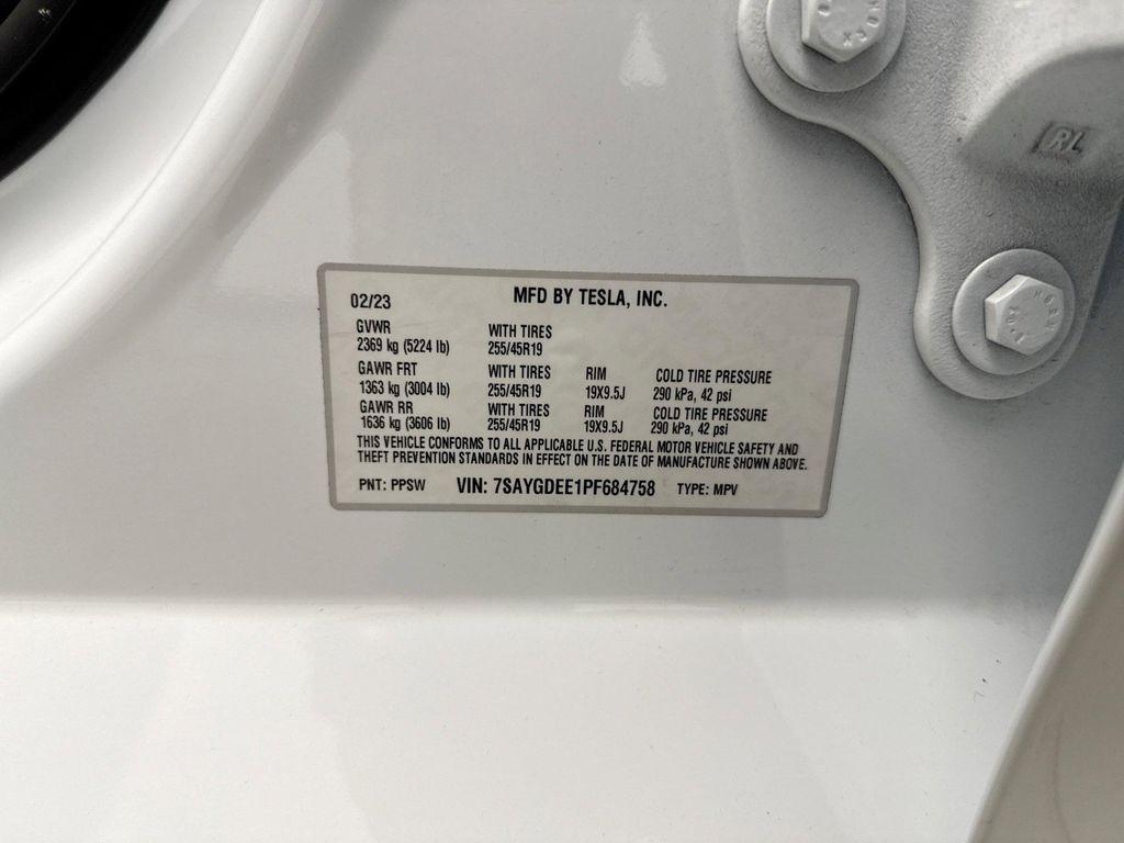 used 2023 Tesla Model Y car, priced at $33,199