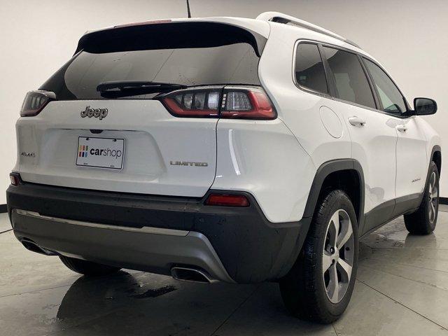 used 2021 Jeep Cherokee car, priced at $25,197