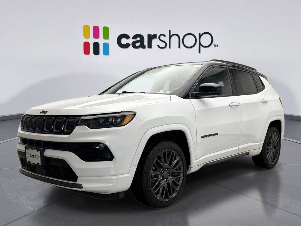 used 2022 Jeep Compass car, priced at $25,098