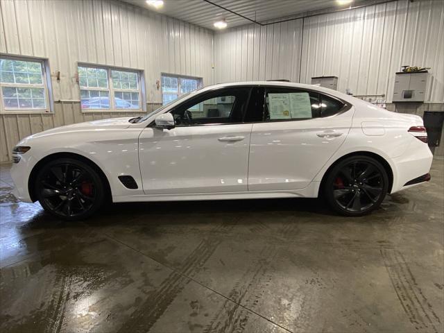 used 2022 Genesis G70 car, priced at $34,599