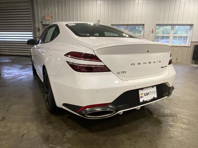 used 2022 Genesis G70 car, priced at $34,599