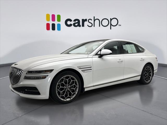 used 2021 Genesis G80 car, priced at $38,999