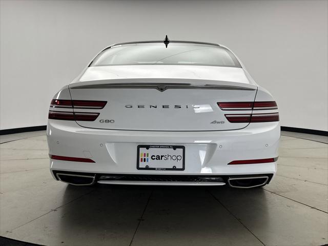 used 2021 Genesis G80 car, priced at $38,599