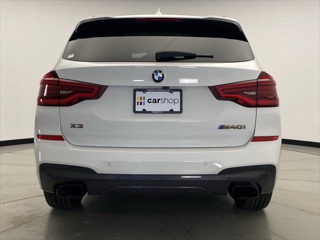 used 2021 BMW X3 car, priced at $37,849