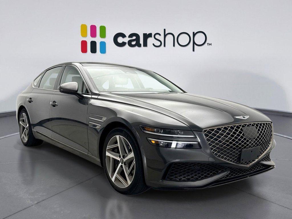 used 2023 Genesis G80 car, priced at $40,000