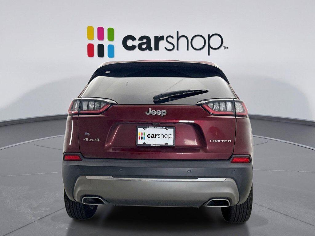 used 2021 Jeep Cherokee car, priced at $22,649
