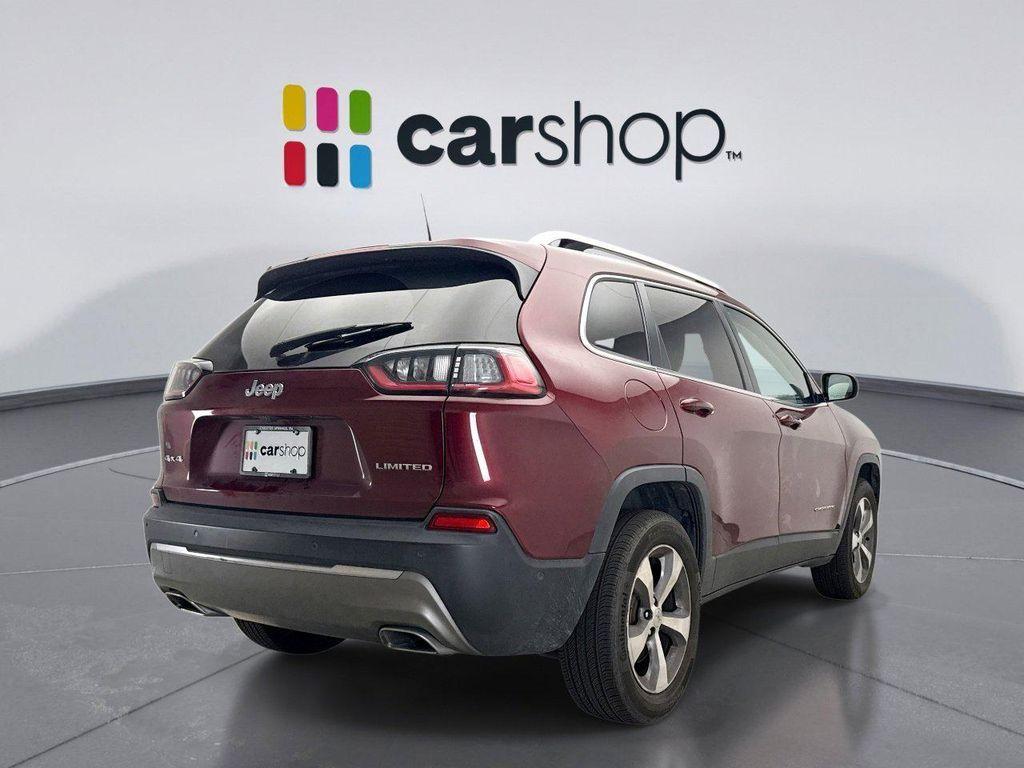 used 2021 Jeep Cherokee car, priced at $22,649