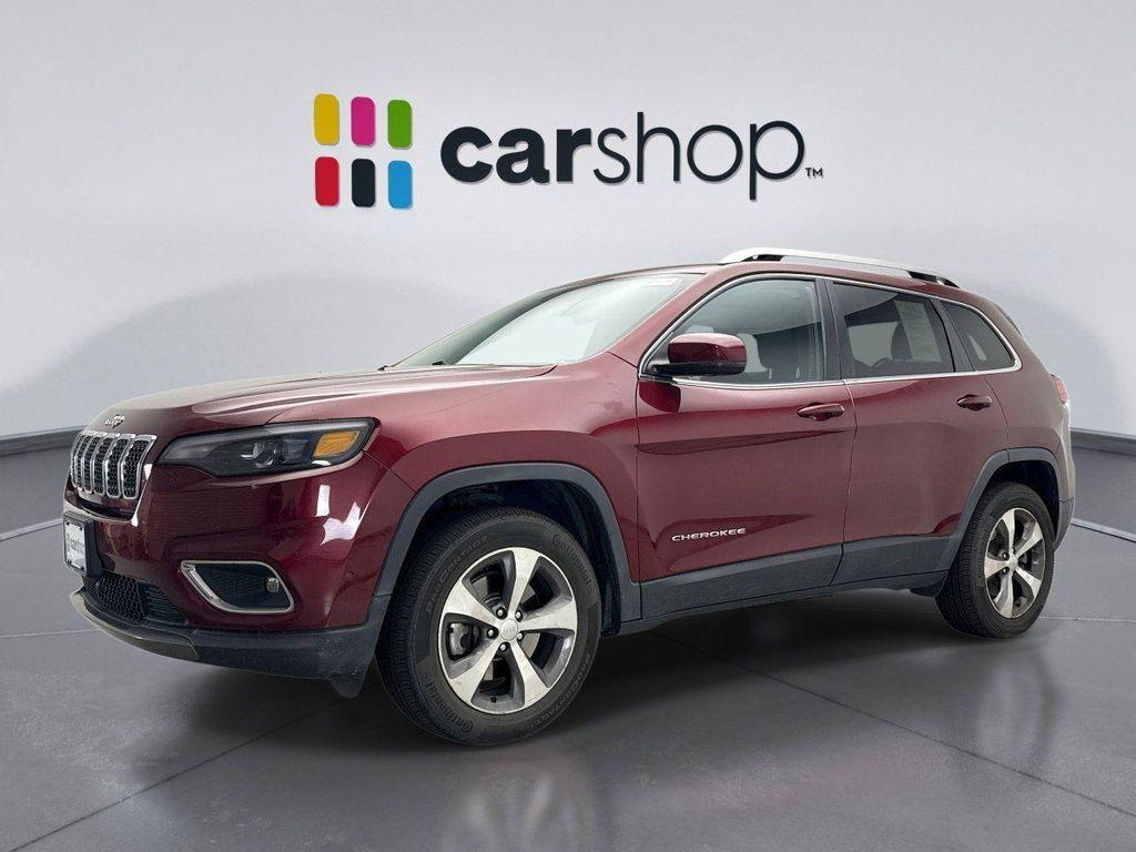 used 2021 Jeep Cherokee car, priced at $22,649