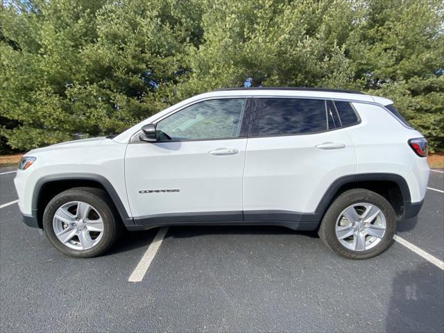 used 2022 Jeep Compass car, priced at $23,500