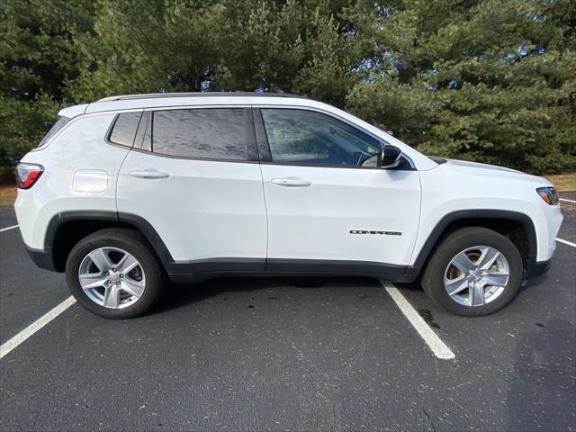 used 2022 Jeep Compass car, priced at $23,500