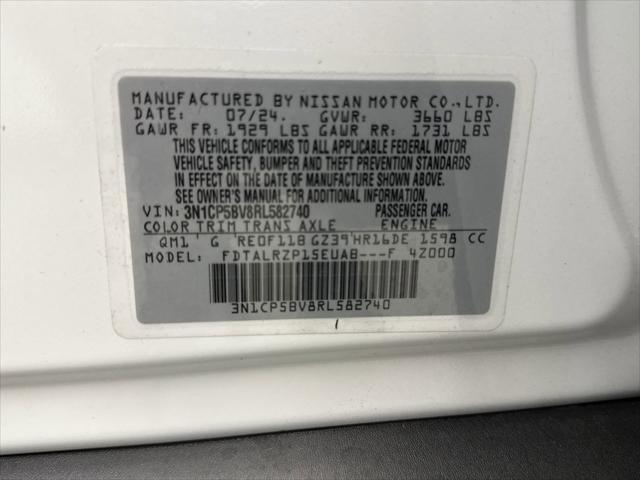 used 2024 Nissan Kicks car, priced at $21,600