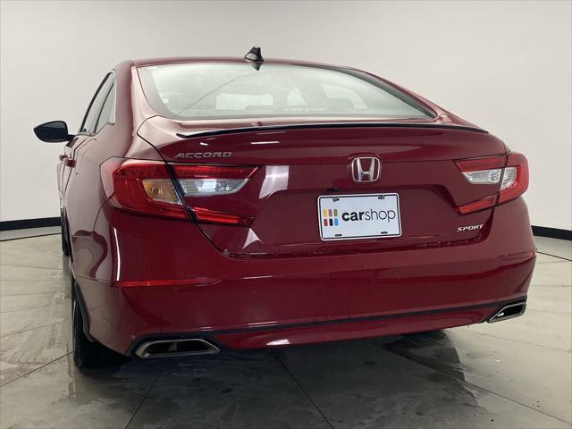 used 2022 Honda Accord car, priced at $25,999