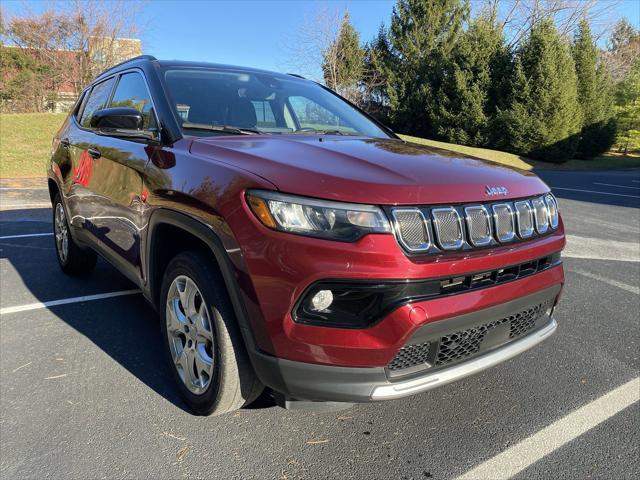 used 2022 Jeep Compass car, priced at $24,500