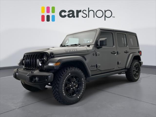 used 2021 Jeep Wrangler car, priced at $33,700