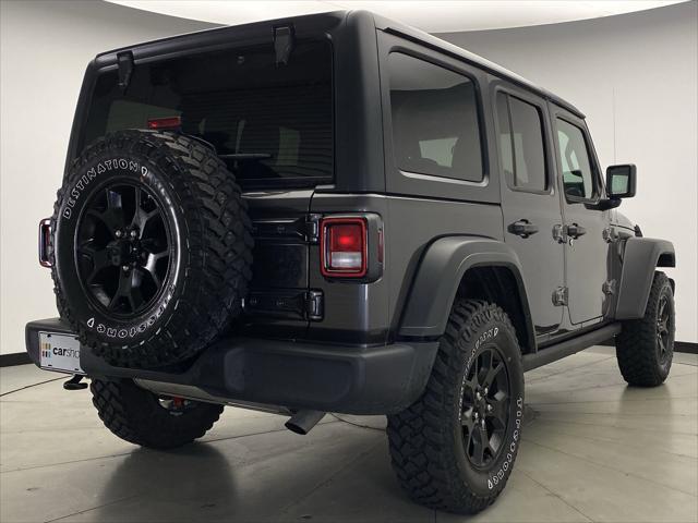 used 2021 Jeep Wrangler car, priced at $33,700