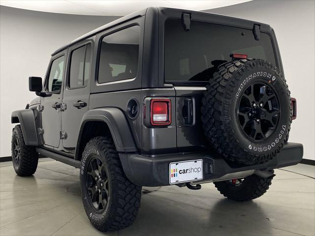 used 2021 Jeep Wrangler car, priced at $33,700