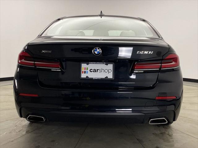 used 2022 BMW 530 car, priced at $37,999